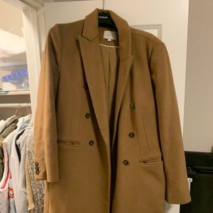 Ann Taylor loft camel coat